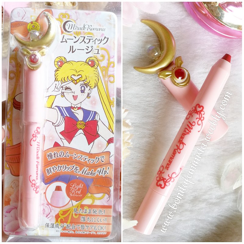 Sailor Moon Miracle Romance Makeup Moisture Mars Lipstick Pen Red Color 2017 New 